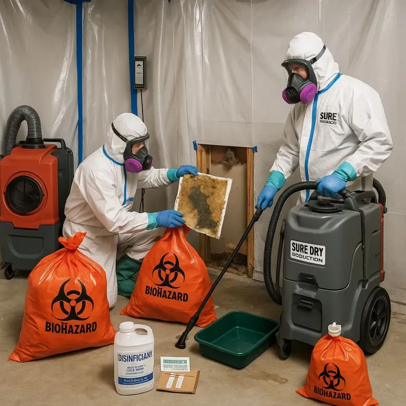 Contaminated Water Handling Protocols process in Bright, IN