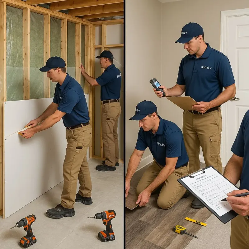 Repairs and Reconstruction process in Bright, IN